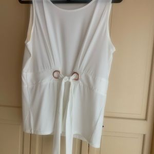 Pretty white summer top